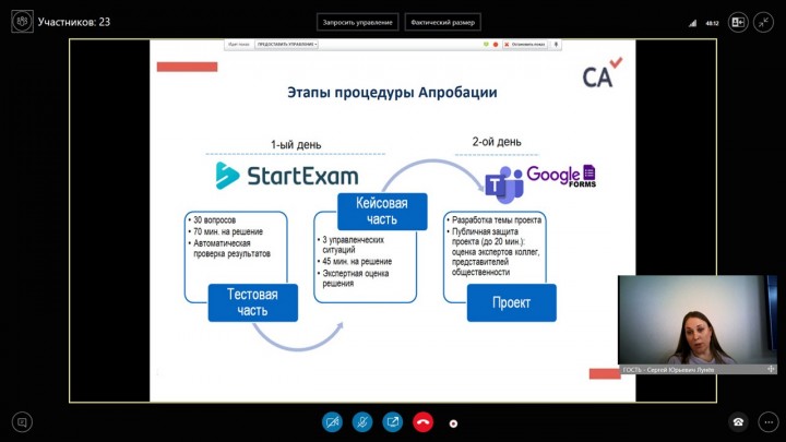 Курсы повышения квалификации для начинающих руководителей и заместителей руководителей школ.